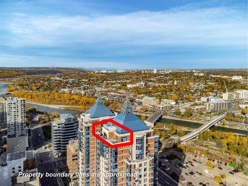 2802-910 5 Avenue Sw, Calgary, AB - Outdoor With View