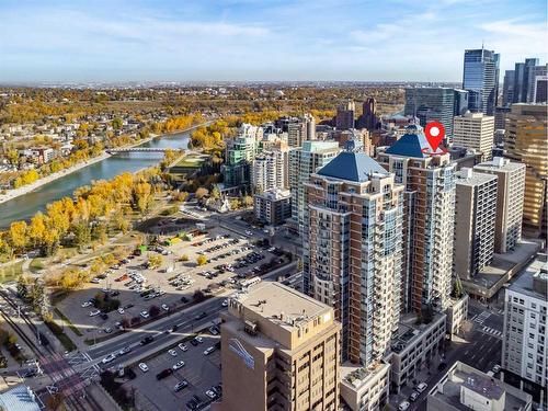 2802-910 5 Avenue Sw, Calgary, AB - Outdoor With View