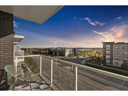 418-4150 Seton Drive Se, Calgary, AB - Outdoor With Balcony With View With Exterior