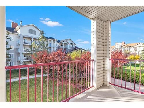 207-9 Country Village Bay Ne, Calgary, AB - Outdoor With Balcony