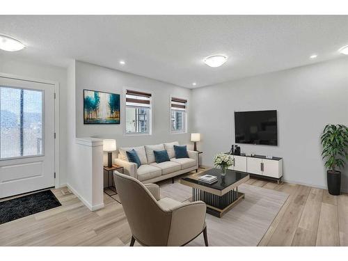 226 Cityside Grove Ne, Calgary, AB - Indoor Photo Showing Living Room