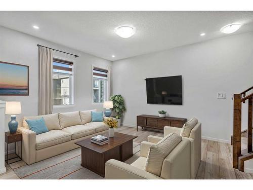 226 Cityside Grove Ne, Calgary, AB - Indoor Photo Showing Living Room