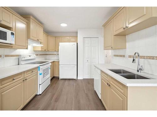 95 Taracove Estate Drive Ne, Calgary, AB - Indoor Photo Showing Kitchen With Double Sink