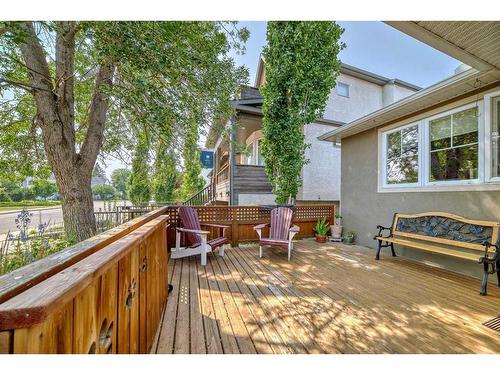 1728 Westmount Road Nw, Calgary, AB - Outdoor With Deck Patio Veranda With Exterior