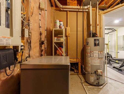 1425 Ranch Road, Carstairs, AB - Indoor Photo Showing Basement