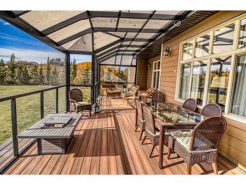 61 Big Hill Springs Estates, Rural Rocky View County, AB - Outdoor With Deck Patio Veranda With Exterior