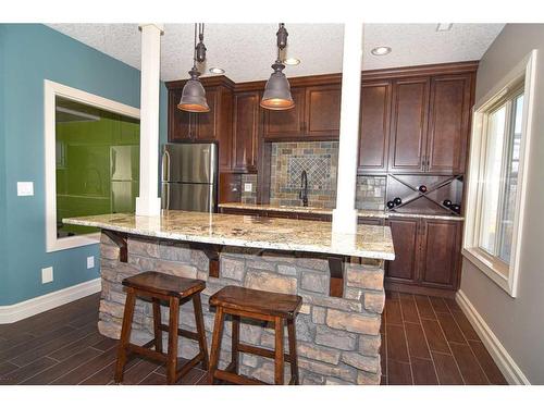 61 Big Hill Springs Estates, Rural Rocky View County, AB - Indoor Photo Showing Kitchen