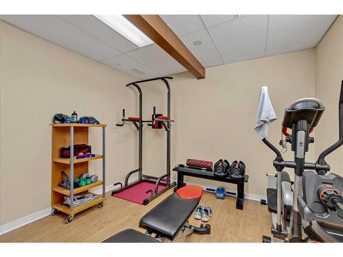 605 Panorama Hills Drive Nw, Calgary, AB - Indoor Photo Showing Gym Room