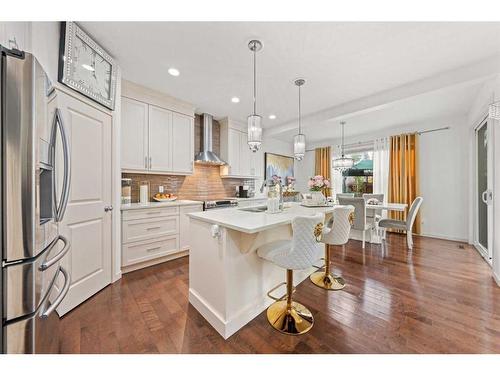 60 Brightoncrest Point Se, Calgary, AB - Indoor Photo Showing Kitchen With Upgraded Kitchen