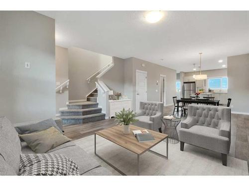 21462 Sheriff King Street Sw, Calgary, AB - Indoor Photo Showing Living Room