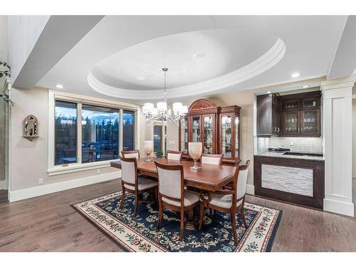 32 Aspen Ridge Manor Sw, Calgary, AB - Indoor Photo Showing Dining Room