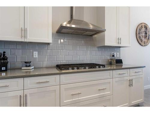 162 Ranch Road, Okotoks, AB - Indoor Photo Showing Kitchen With Upgraded Kitchen