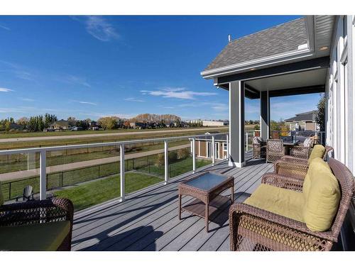 162 Ranch Road, Okotoks, AB - Outdoor With Deck Patio Veranda With View With Exterior