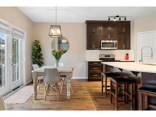 73 Kingsbridge Place Se, Airdrie, AB - Indoor Photo Showing Dining Room