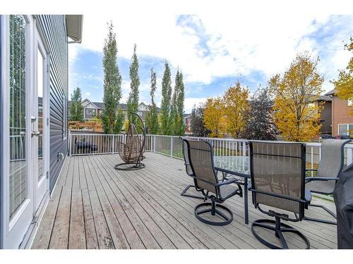 73 Kingsbridge Place Se, Airdrie, AB - Outdoor With Deck Patio Veranda With Exterior