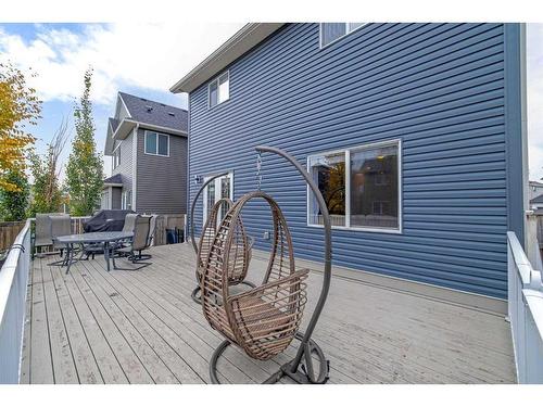 73 Kingsbridge Place Se, Airdrie, AB - Outdoor With Deck Patio Veranda