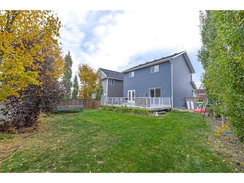 73 Kingsbridge Place Se, Airdrie, AB - Outdoor With Deck Patio Veranda With Backyard