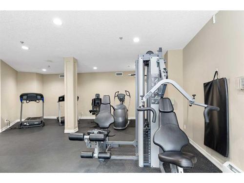 344-26 Val Gardena View Sw, Calgary, AB - Indoor Photo Showing Gym Room