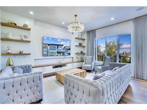 108 Hampstead Mews Nw, Calgary, AB - Indoor Photo Showing Living Room