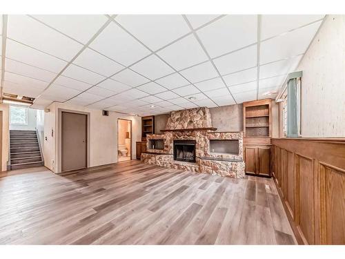 203 Templeton Circle Ne, Calgary, AB - Indoor With Fireplace