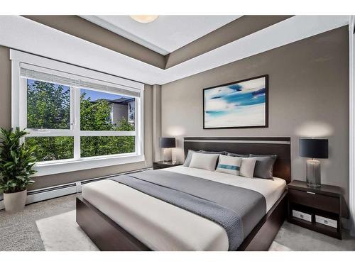 2308-240 Skyview Ranch Road Ne, Calgary, AB - Indoor Photo Showing Bedroom