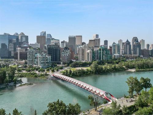 801-110 7 Street Sw, Calgary, AB - Outdoor With Body Of Water With View