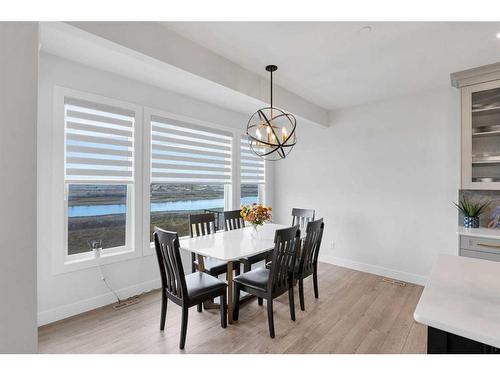 275 Lucas Way, Calgary, AB - Indoor Photo Showing Dining Room