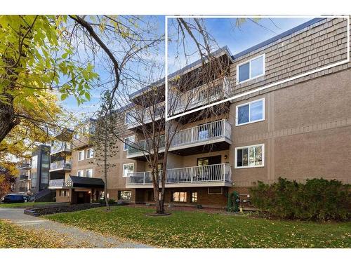 302-835 19 Avenue Sw, Calgary, AB - Outdoor With Balcony With Facade