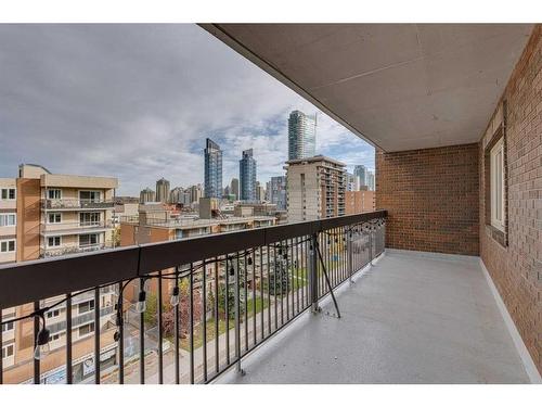 805-1335 12 Avenue Sw, Calgary, AB - Outdoor With Balcony With Exterior