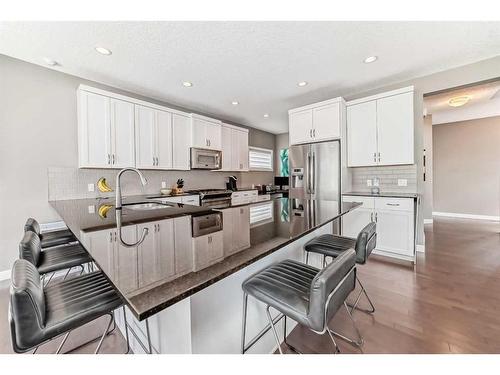 270 Chaparral Valley Terrace Se, Calgary, AB - Indoor Photo Showing Kitchen With Stainless Steel Kitchen With Upgraded Kitchen