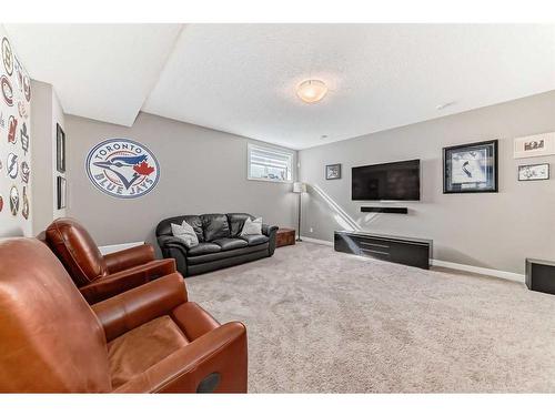 270 Chaparral Valley Terrace Se, Calgary, AB - Indoor Photo Showing Living Room