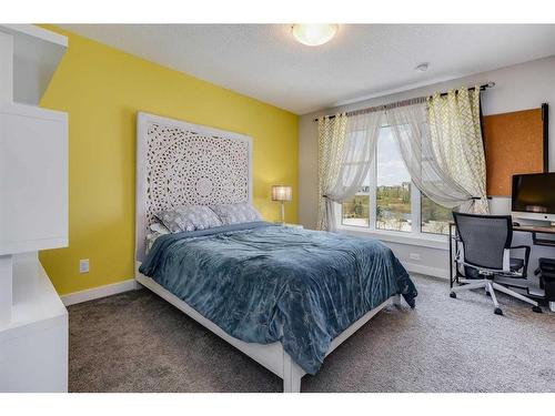 776 Livingston Hill Ne, Calgary, AB - Indoor Photo Showing Bedroom