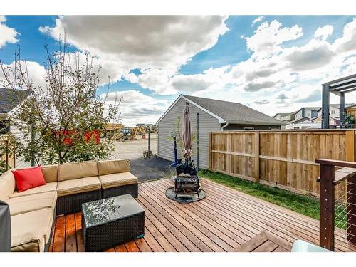 776 Livingston Hill Ne, Calgary, AB - Outdoor With Deck Patio Veranda