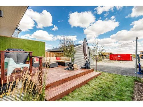 776 Livingston Hill Ne, Calgary, AB - Outdoor With Deck Patio Veranda