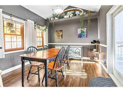 2210 23 Street, Nanton, AB - Indoor Photo Showing Dining Room