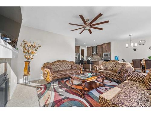 55 Walden Place Se, Calgary, AB - Indoor Photo Showing Living Room