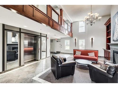 309-2233 34 Avenue Sw, Calgary, AB - Indoor With Fireplace