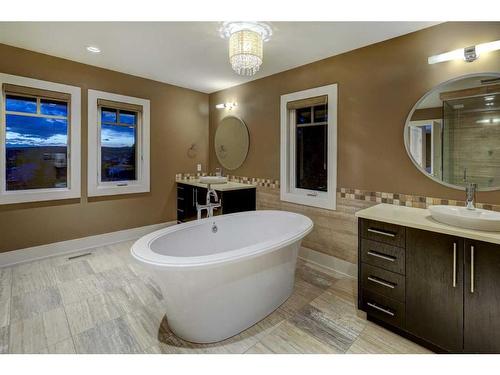 16 Spring Valley Way Sw, Calgary, AB - Indoor Photo Showing Bathroom