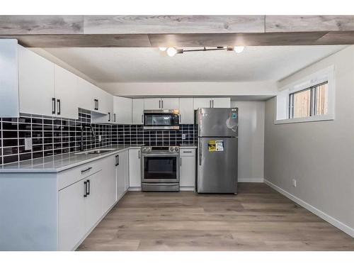 6736 43 Avenue Ne, Calgary, AB - Indoor Photo Showing Kitchen With Stainless Steel Kitchen