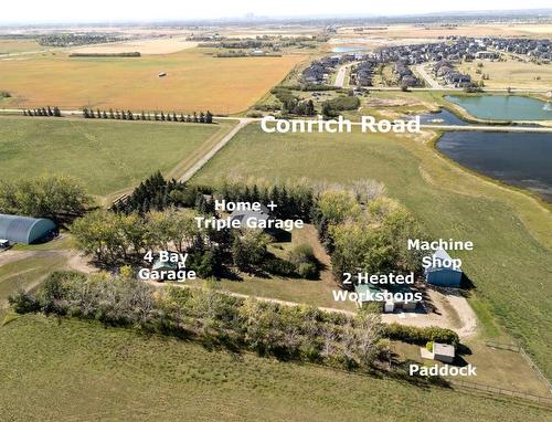 244122 Conrich Road, Rural Rocky View County, AB - Outdoor With View