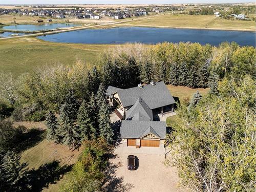 244122 Conrich Road, Rural Rocky View County, AB - Outdoor With Body Of Water With View