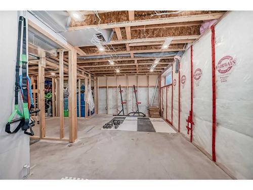 264 Rockyspring Grove Nw, Calgary, AB - Indoor Photo Showing Basement