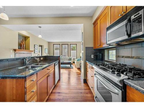 1311 21 Avenue Nw, Calgary, AB - Indoor Photo Showing Kitchen With Stainless Steel Kitchen With Double Sink