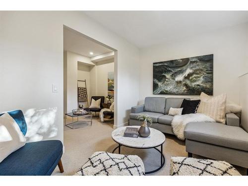 80 Midland Crescent Se, Calgary, AB - Indoor Photo Showing Living Room