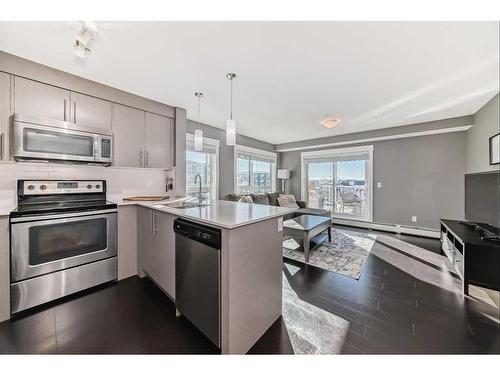 7315-302 Skyview Ranch Drive Ne, Calgary, AB - Indoor Photo Showing Kitchen With Upgraded Kitchen