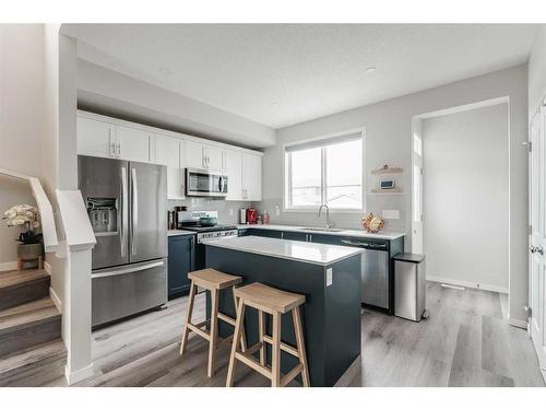 260 Corner Meadows Way Ne, Calgary, AB - Indoor Photo Showing Kitchen With Upgraded Kitchen