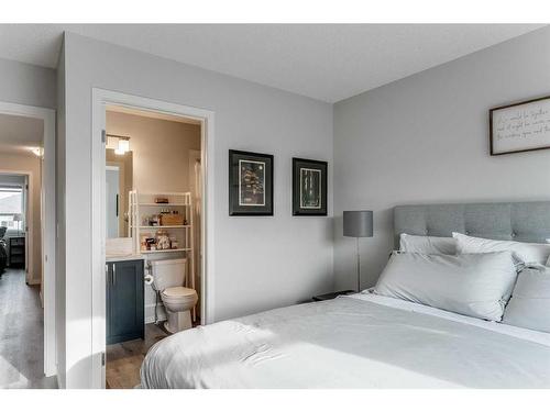 260 Corner Meadows Way Ne, Calgary, AB - Indoor Photo Showing Bedroom