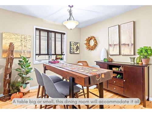 2-614 3Rd Street, Canmore, AB - Indoor Photo Showing Dining Room