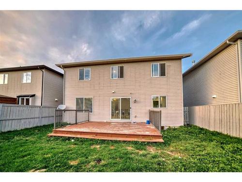 808 Luxstone Square Sw, Airdrie, AB - Outdoor With Deck Patio Veranda With Exterior