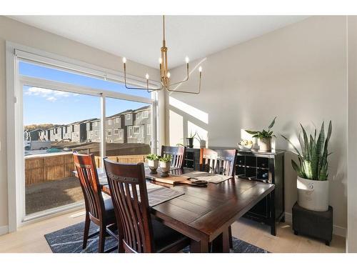 20 Mill Road, Cochrane, AB - Indoor Photo Showing Dining Room